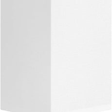 White Small Table Lamp - Bedside Lamp for Bedroom, Minimalist Nightstand Lamp with Silver Base, Desk Lamp for Kids Room Dorm