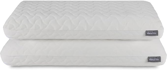TEMPUR-Pedic TEMPUR-Cloud Pillow, Standard-2-Pack, Standard, White 2 Count