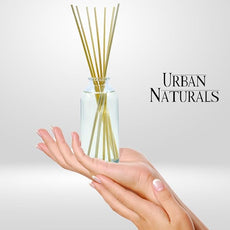 Urban Naturals Flower Shop Reed Diffuser Gift Set | Violets, Daisies, Hyacinth & Rose Fragrance Notes | Real Flower Inside The Bottle! Made in The USA | Great Gift for Mom