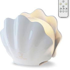 Essential Oil Diffuser 260ML, Shell Aroma Diffuser with Remote Control, 7 Colors LED Night Light for Bedroom Home Relaxation