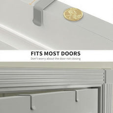 Moforoco Grey 9-Tier Over The Door Pantry Organizer, Pantry Organization and Storage, Black Hanging Basket Wall Spice Rack Seasoning Shelves