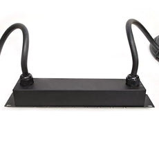 Seismic Audio - SARMSS-24x1515 - 24 Channel XLR TRS Combo Splitter Snake Cable - two 15' XLR trunks Rack Mount