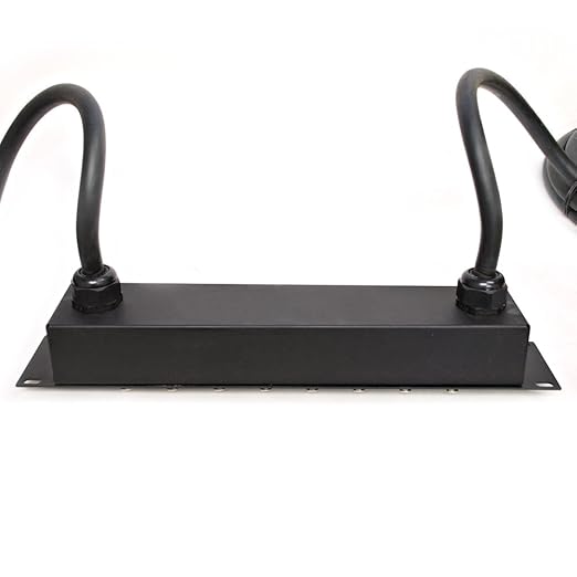 Seismic Audio - SARMSS-24x1515 - 24 Channel XLR TRS Combo Splitter Snake Cable - two 15' XLR trunks Rack Mount