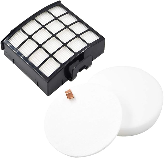Dttery Filter Replacement for Shark Vertex DuoClean PowerFin Upright Vacuum AZ2000, AZ2000W, AZ2002 Part XFFKAZ2000, XHFAZ2000, 4 Foam, 4 Felt, 2 HEPA Filters