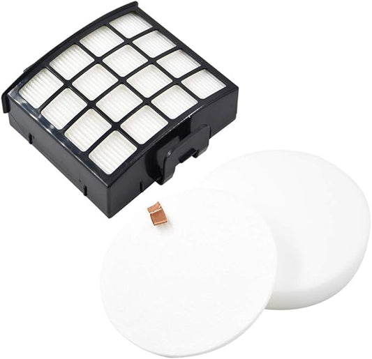 Dttery Filter Replacement for Shark Vertex DuoClean PowerFin Upright Vacuum AZ2000, AZ2000W, AZ2002 Part XFFKAZ2000, XHFAZ2000, 4 Foam, 4 Felt, 2 HEPA Filters