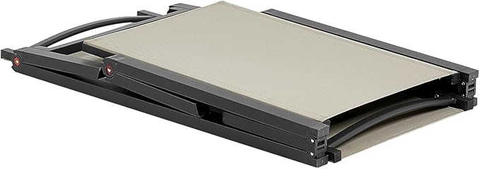 VEVOR Outdoor Chaise Lounge Chair Set of 2, 400 lbs Weight Capacity, Foldable Sun Tanning Chair, 5 Adjustable Positions, Easy Assembly, Aluminum Pool Recliner Lounge Chairs, for Beach Yard Patio