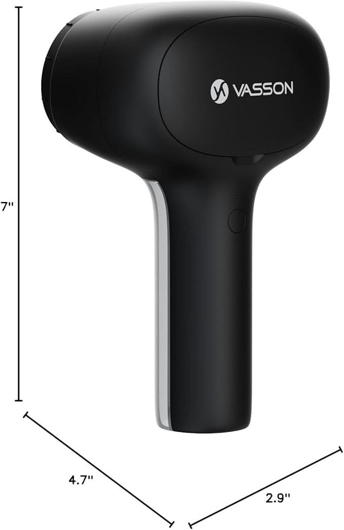 VASSON Fabric Shaver, Electric Lint Remover, Rechargeable Lint Shaver, Sweater Shavers to Remove Pilling, Large Fuzz Remover for Clothes Couch Furniture (Black)