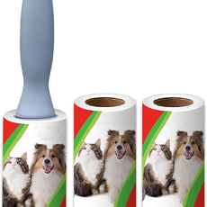 Pet Hair Lint Rollers, 3 Pack, 90 Sheets Each– Reusable Sticky Roller for Pet Hair, Cat & Dog Hair Remover, Lint Remover, Pet Hair Remover for Furniture, Clothing & Cars