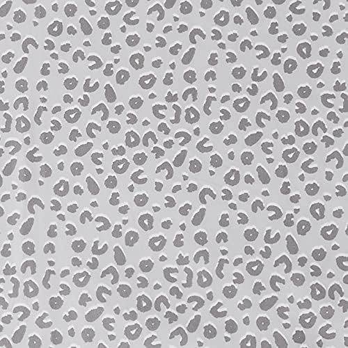 Amazon Basics Lightweight Super Soft Easy Care Microfiber 4 Piece Bed Sheet Set With 14-inch Deep Pockets - Full, Gray Cheetah,Printed AmazonBasics