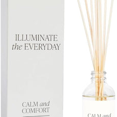 Sweet Water Decor Calm and Comfort Reed Diffuser Set | Lavender, Patchouli, Eucalyptus Spa Scented Diffusers | Air Freshener | Housewarming Gift | Aromatic Stress Relief