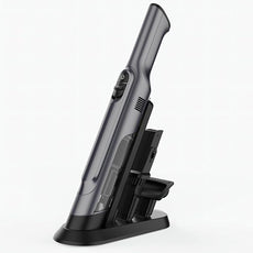 Handheld Vacuum Cordless, Lightweight 1.4lb with Powerful Suction, Charging Dock, Single Touch Empty and Detachable Dust Cup (Frosted Silver)