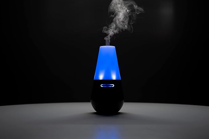 No8 Aromatherapy Diffuser - Ultrasonic Mini Humidifier & Aroma Diffuser (Black)