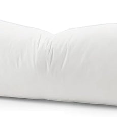 BHZ Euro Throw Pillow Insert, 14x36 Down Feather Alternative Pillow Inserts, Decorative Soft Large Square White Throw Pillows Insert for Couch Bed Dorm Sofa with Cotton Cover