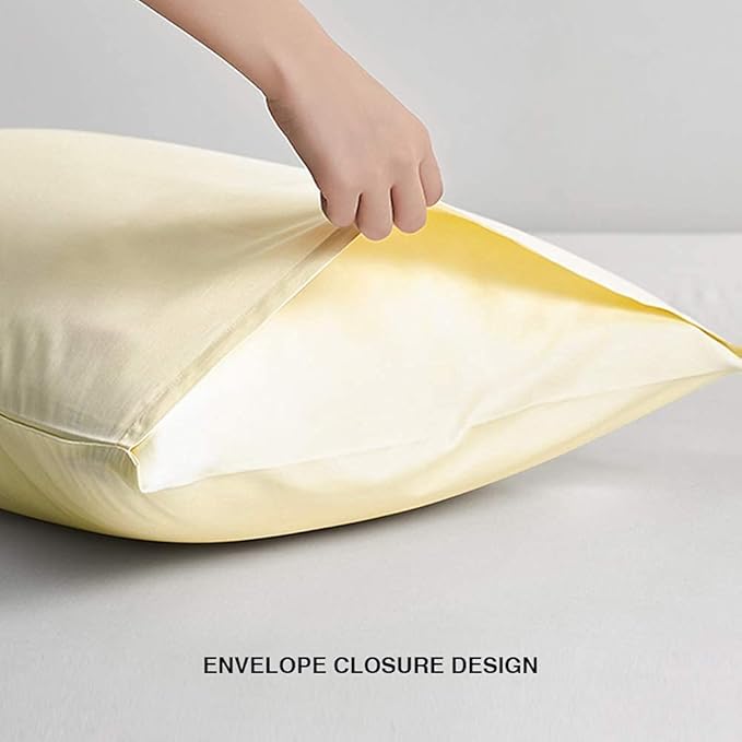 FLXXIE Body Pillow Cover - Super Soft Microfiber 20x54 Body Pillow Case - Envelope Closure, Wrinkle, Stain Resistant Ivory Body Pillow Cover, 20x54, Ivory