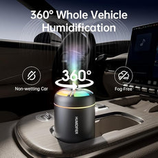 180ml Portable Small Humidifier with Colorful LED Night Light, USB Personal Desktop Humidifier for Car Home Office Travel, Auto Shut-Off, 2 Mist Modes, Super Quiet