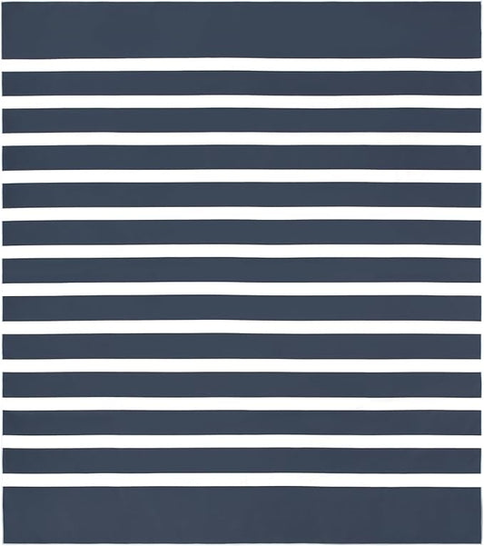 SummerSand Microfiber Beach Towel XXL Oversized (71 x 63 in) - Quick Dry, Sand Free - Compact and Lightweight for Travel - Recycled Materials - Extra Large Beach Blanket – Deep Blue