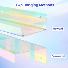 upsimples Acrylic Shelves for Wall Decor, 15