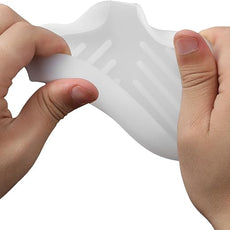 Silicone Bathroom Soap Dishes with Drain Spout-Bathroom and Kitchen Sink Organizer,Sponge Holder,Dish Soap Tray,Perfect for Dispenser,Scrubber,Bottle,Cup on Counter Translucent 4.9