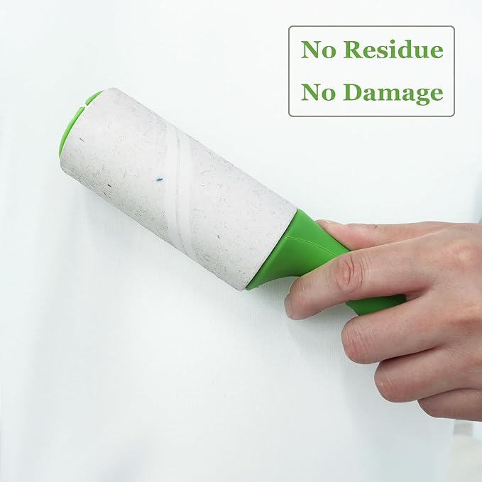 4 inch Lint Roller Refills Compatible with Evercare and Other Lint Rollers with 1 1/2 inch Inside Diameter Extreme Stick 90 Sheets Each Refill (Pack of 6, 540 Sheets Total)