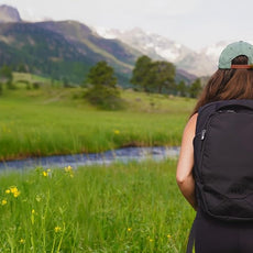 Knack Small Series 2 Laptop Backpack Fits up to 16 Inch Laptops - Knack Bags Carry-On Backpack, TSA Approved, Expandable Travel Backpacks With 2 Day Outfit Capacity, Midnight Black