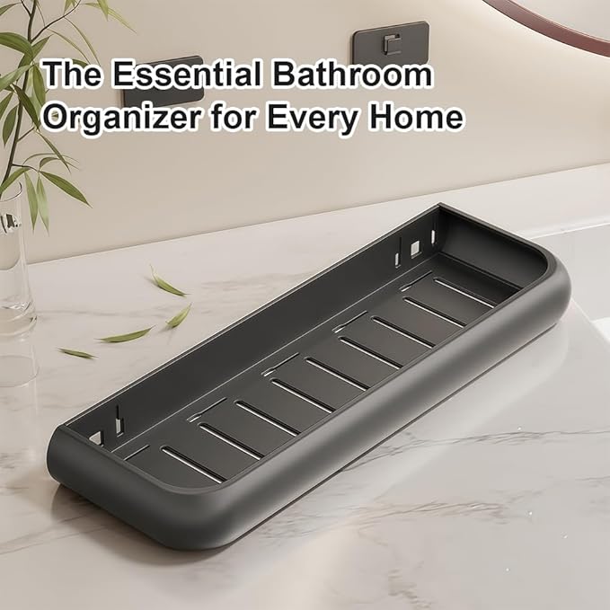 Bathroom Kitchen Rack Shelf Makeup Storage Organizer Shower Shelf Cosmetics Shampoo Rack Wall Spice 2 Pieces