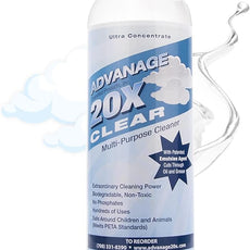 Advanage 20X All Purpose Cleaner Concentrate - The Wonder Cleaner Unscented for All Surfaces Around Bathroom, Kitchen, Oil and Grease | Multi Purpose Cleaner for Household Cleaning Solution | 32 Fl Oz