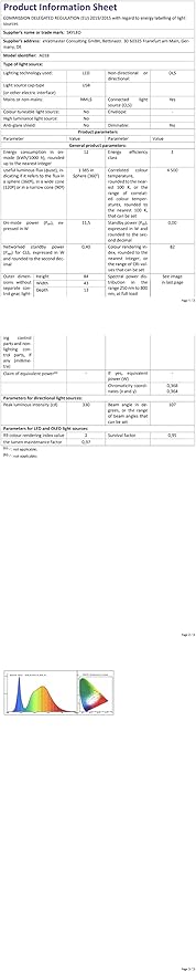 SKYLEO Desk Lamp - LED Desk Light - 5 Color Modes X 11 Brightness Levels - Adjustable Swing Arm - Timmer & Memory Function - 12W Lamp for Desk - Blue