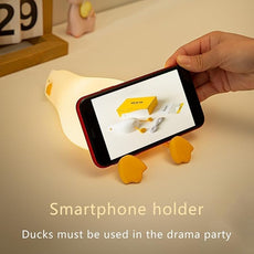Cute Duck/Chicken/Pig/Rabbit/Panda Night Light, LED Squishy Animal Novelty Lamp for Toddler Baby Kids, Nursery Touch Kawaii Room/House Decor