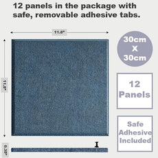Blue Felt Bulletin Board 47