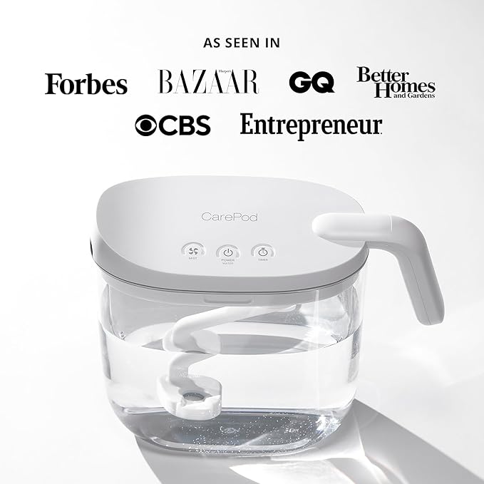 Carepod Mini 21P Ultrasonic Cool Mist Humidifier Whisper-Quiet Filter-Free Easy Clean - Only 3 Washable Parts to Clean, Auto Shut-off, 0.74gal 2.8l Tank, Nursery, Baby, Kids Bedrooms