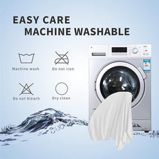 Easy-Going Stretch Bed Headboard Slipcover, Small Square Jacquard Furniture Cover, Dustproof Protector Cover for Bedroom Decor (King,White)