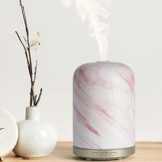 Essential Oil Diffuser – 2.4MHz Ultrasonic Aromatherapy Diffuser, Health Night Light, Timer & Auto Shut-Off, BPA-Free, 120ml Oil Diffuser for Home, Office, Spa, Yoga, Hotel