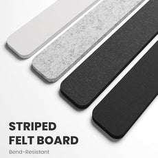 Cork Board Alternative Felt Strip Board 8-Pack 13