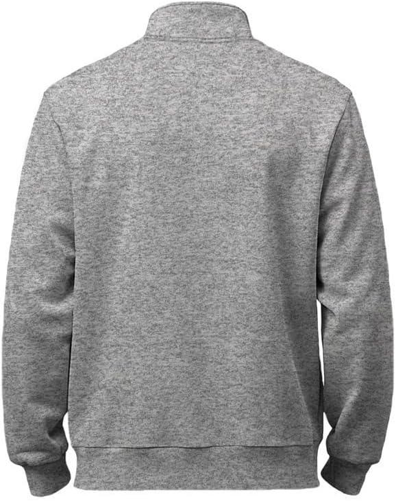 Men's Zipper Cardigan - Warm Casual Sweatshirt Autumn Winter Wear for Vacations Everyday Life
