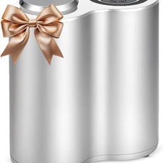 800 Sq Ft Waterless Diffuser for Essential Oils, Made in USA Aroma Infinity Silver Portable Aroma Atomizer for Room Fragrance, Home Scent Machine, Air Aromatherapy