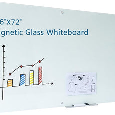 Magnetic Glass Whiteboard 36