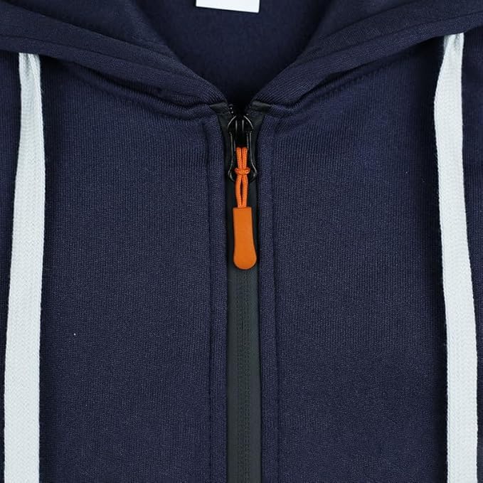 Men's Hooded Sweatshirt - Quarter Zip Pullover with Pockets Autumn Winter Casual Wear for Vacations