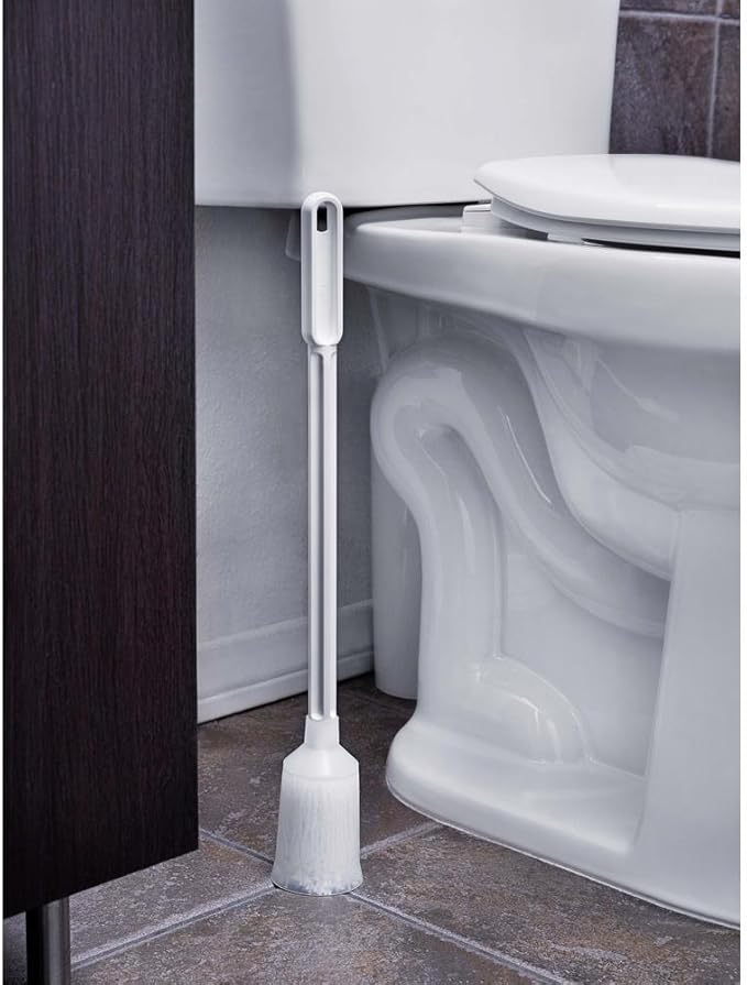 Fuller Brush Toilet Bowl Swab with Extra Strength Bowl Cleaner – Scratch-Free Toilet Bowl Cleaning, Long Handle, Deep Cleaning Under Rim
