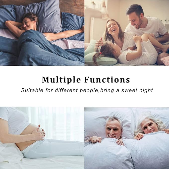 DROVAN Mattress Topper Full Size - Extra Thick Mattress Pad Cover - Pillow Top Deep Pocket with Breathable 7D Spiral Fiber Filling Cooling Mattress Cover