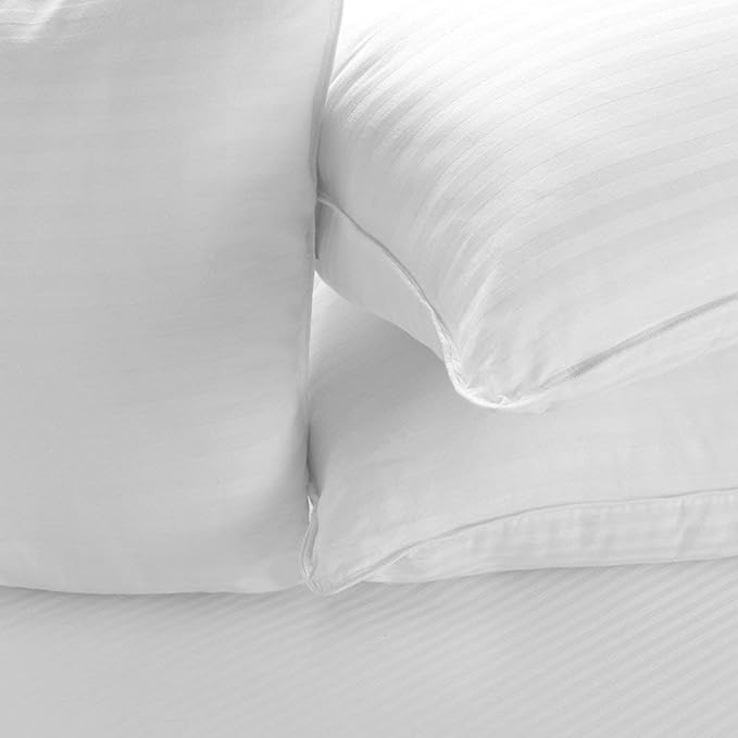 Sobel Westex: Dolce Notte II Stomach, Side and Back Sleeper Bed Pillow for Sleeping | Hotel and Resort Quality | Hypoallergenic, Down Like Fill, Soft Loft (King Size)