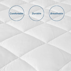 RV Short Queen Mattress Topper Pad Protector Waterproof, Absorbent 60