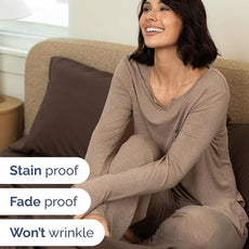 Extra Deep Pocket Twin XL Sheets - 3 Piece Breathable & Cooling Bed Sheets - Hotel Luxury Bed Sheet Set - Soft, Wrinkle Free & Comfy - Easily Fits Extra Deep Mattresses - Deep Pocket Brown Sheets Set