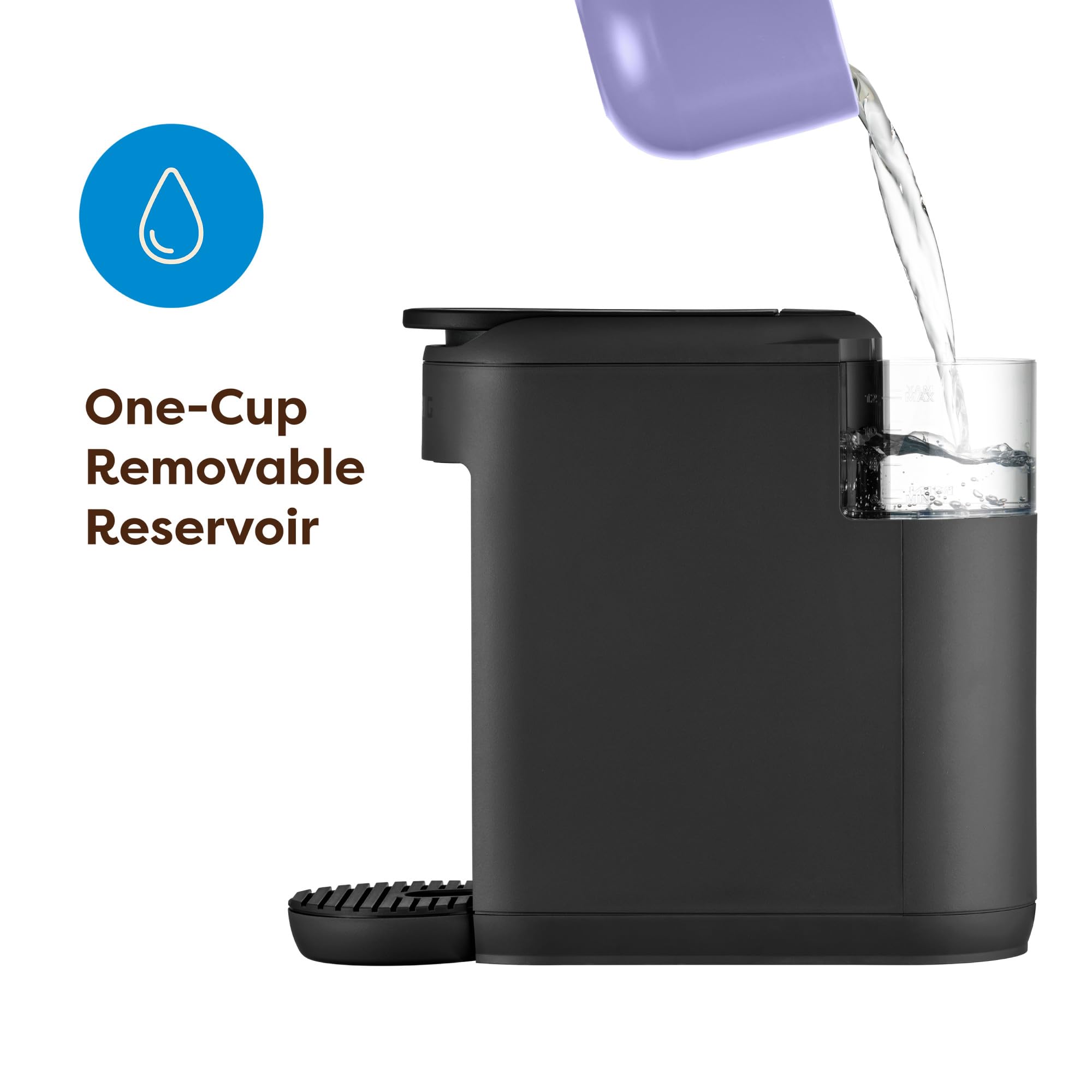 Keurig K-Mini Mate Single Serve K-Cup Pod Coffee Maker, Brews Up to 12 oz Cup, Compact Portable Coffee Machine for Small Spaces, Great for Dorms & Offices, Pink Sands Dormly