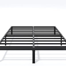 Metal Bed Frame Queen Size - 12 Inch Heavy-Duty Queen Platform Bed Frame No Box Spring Needed, Easy Assembly, Noise-Free, Sturdy Mattress Foundation, Underbed Storage Space