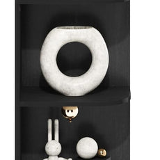 Furinno PASIR Book Shelf, 3-Tier Corner Bookshelf, Open Shelves Bookcase 9.3 x 12 x 31.5, for Living Room, Bedroom, Home Office, Blackwood