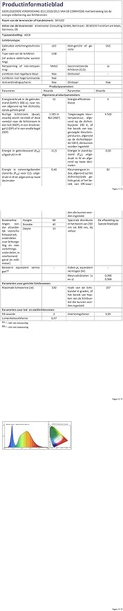 SKYLEO Desk Lamp - LED Desk Light - 5 Color Modes X 11 Brightness Levels - Adjustable Swing Arm - Timmer & Memory Function - 12W Lamp for Desk - Blue