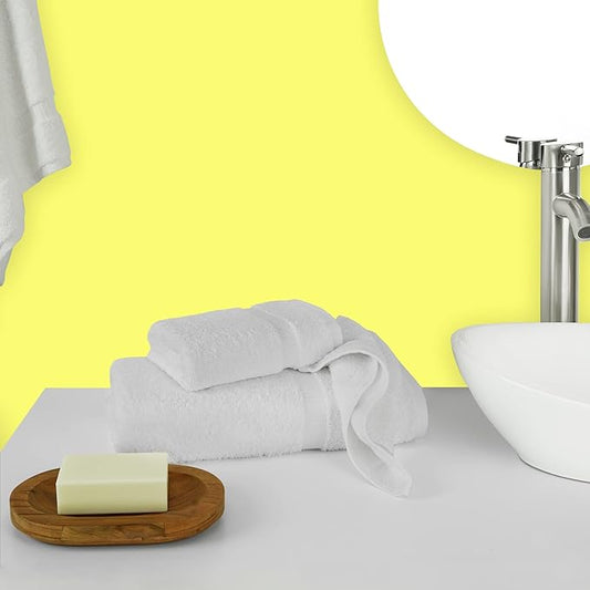 Chakir Turkish Linens | Hotel & Spa Quality 100% Cotton Premium Turkish Towels | Soft & Absorbent (3-Piece Towel Sets, White)