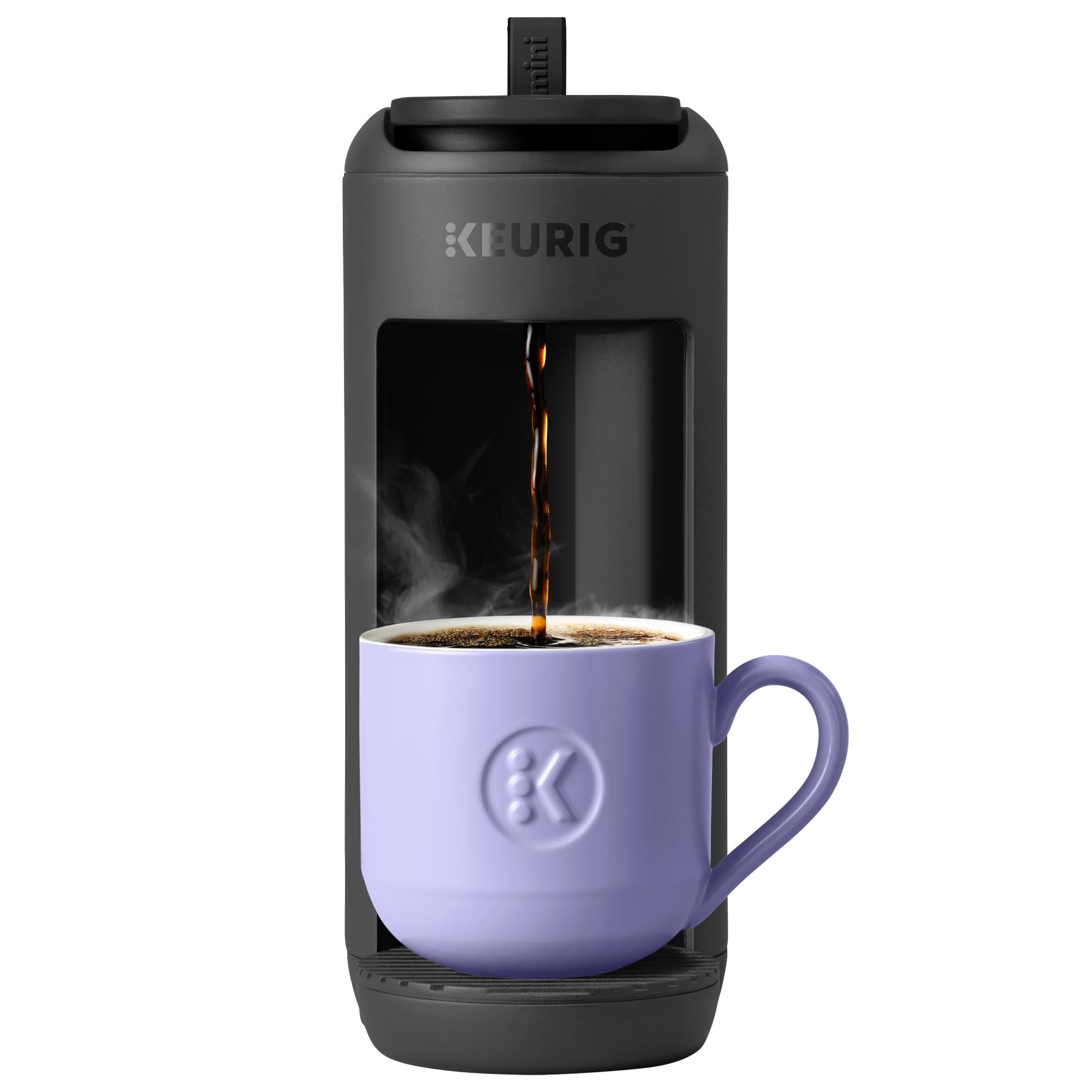 Keurig K-Mini Mate Single Serve K-Cup Pod Coffee Maker, Brews Up to 12 oz Cup, Compact Portable Coffee Machine for Small Spaces, Great for Dorms & Offices, Pink Sands Dormly