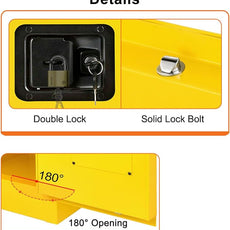 koxuyim Industry Safety Cabinet, 2 Door Fire Cabinets, 18