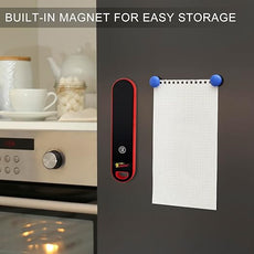 KULUNER The Latest Thermocouple Instant Reading Meat Thermometer Digital,Faster Less Than 0.6 Second Response,IP67 Waterproof Thermometer Suitable for Grilling, Cooking,BBQ Gifts for Men (Red)